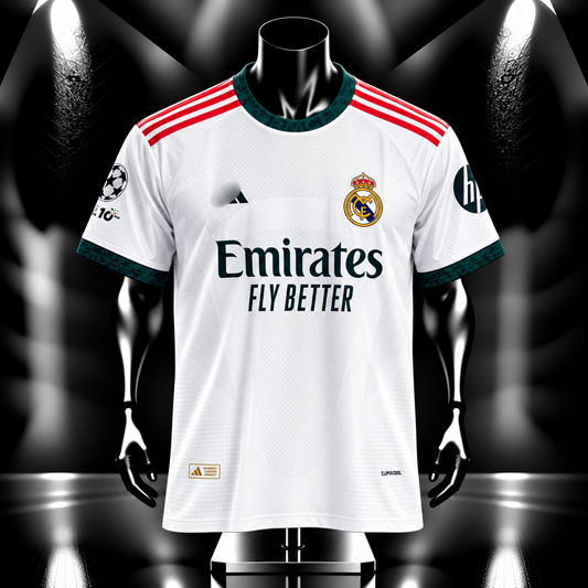 Mbappe Real Madrid 2026-27 Home Half Sleeve Embroidery - P2381 | Jersey Kada