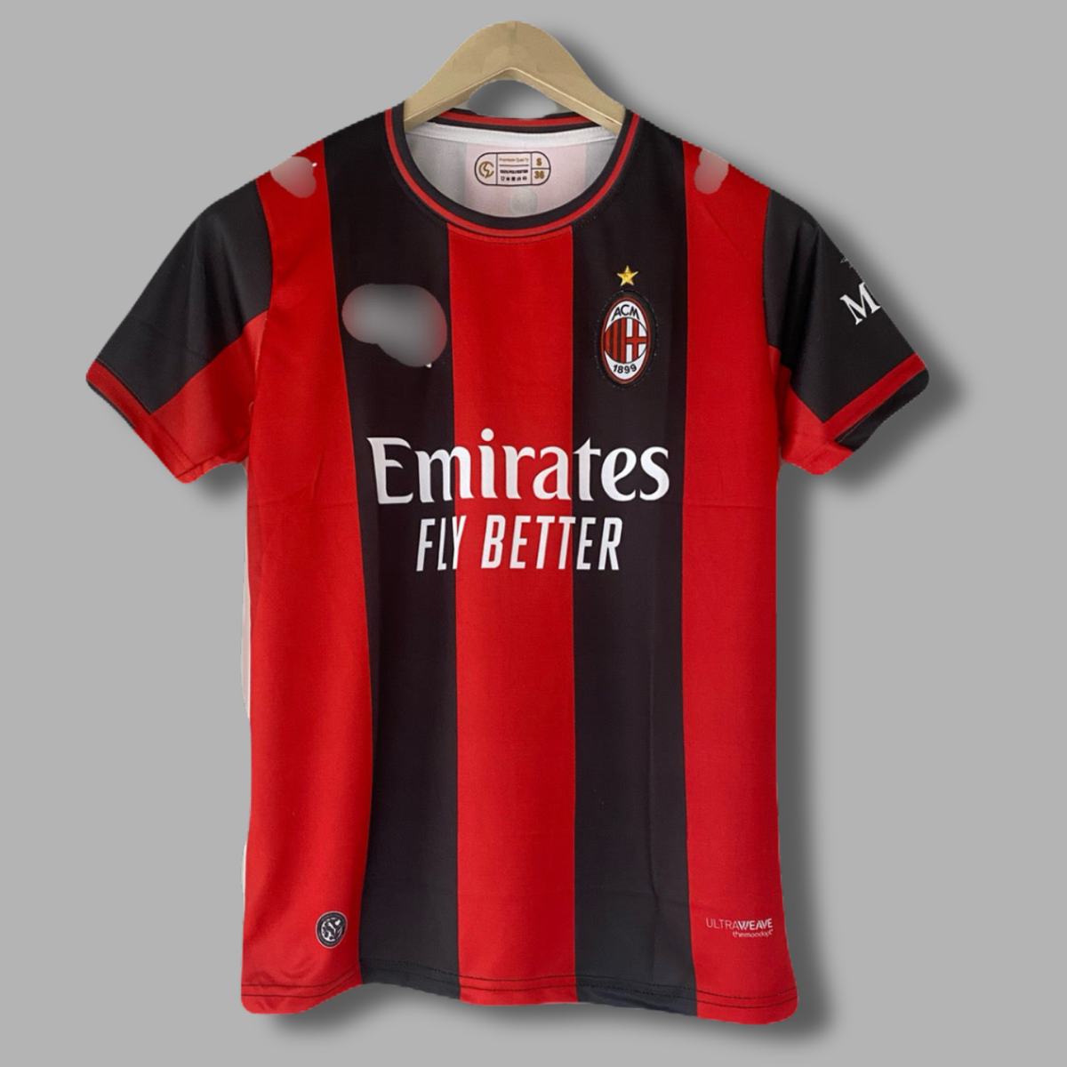 Rafaleao Ac Milan new season home kit Half sleeve embroidery jersey - P2144 | Jersey Kada