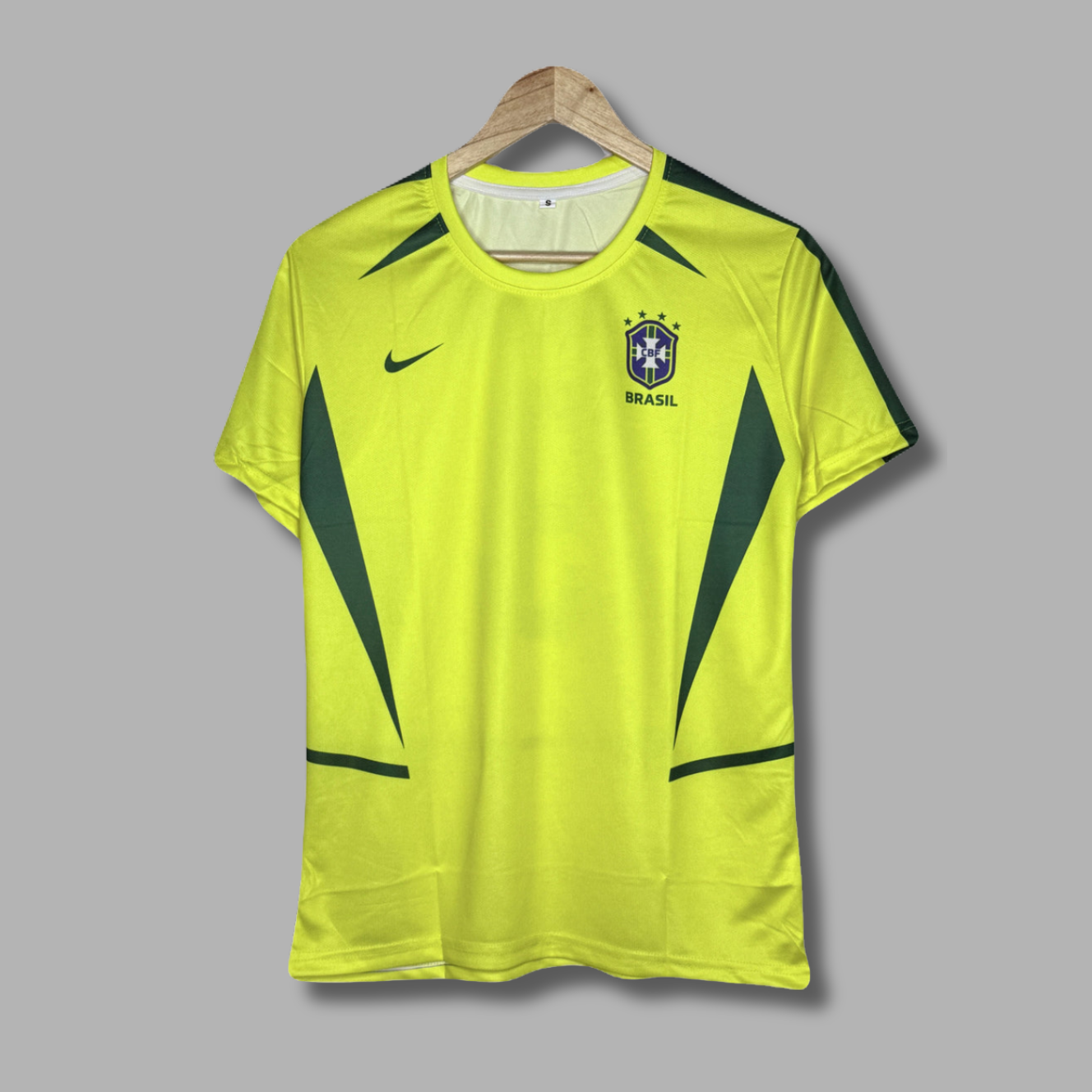 Ronaldo Nazario Brazil 2002 Home Half Sleeve Sublimation - P983 | Jersey Kada