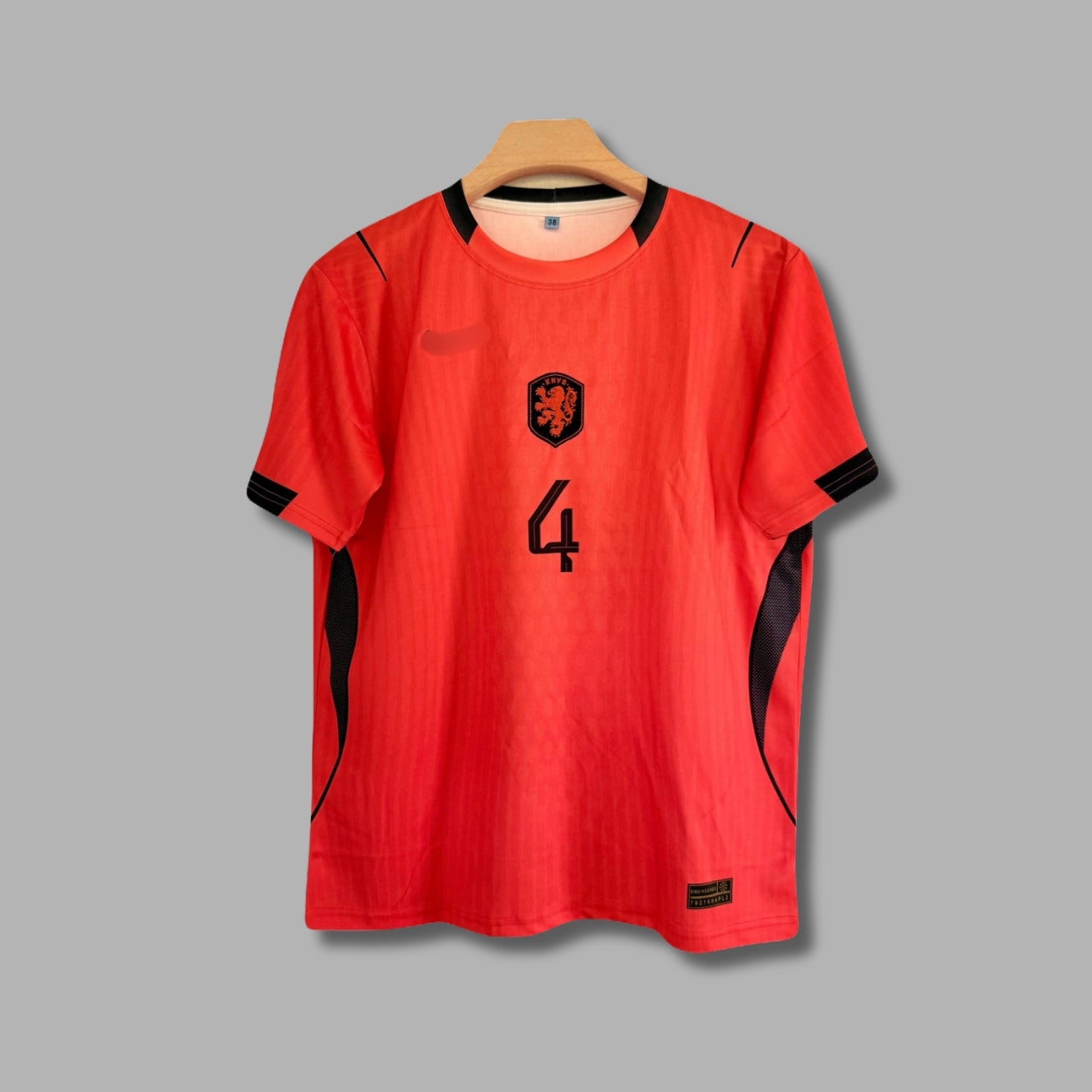 Netherland 2026 WorldCup Away Virgil Van dijik Half Sleeve Embroidery P1852 | Jersey Kada