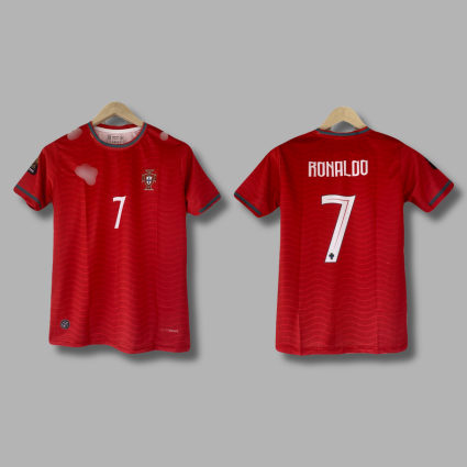Ronaldo Portugal 2026 World Cup home  Half sleeve embroidery jersey -