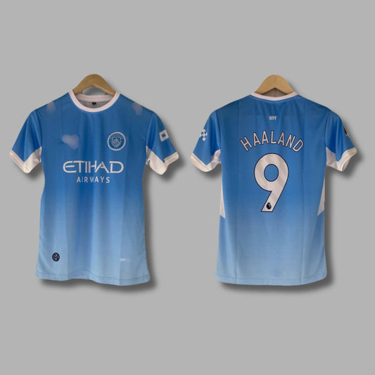 Man City New season Haaland Half Sleeve Embroidery P1939| Jersey Kada