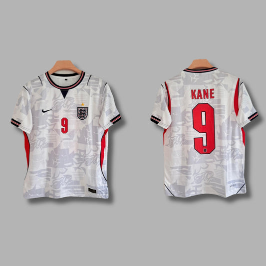 England 2026 World Cup Home H.kane Half Sleeve Embroidery  P1701 | Jersey Kada