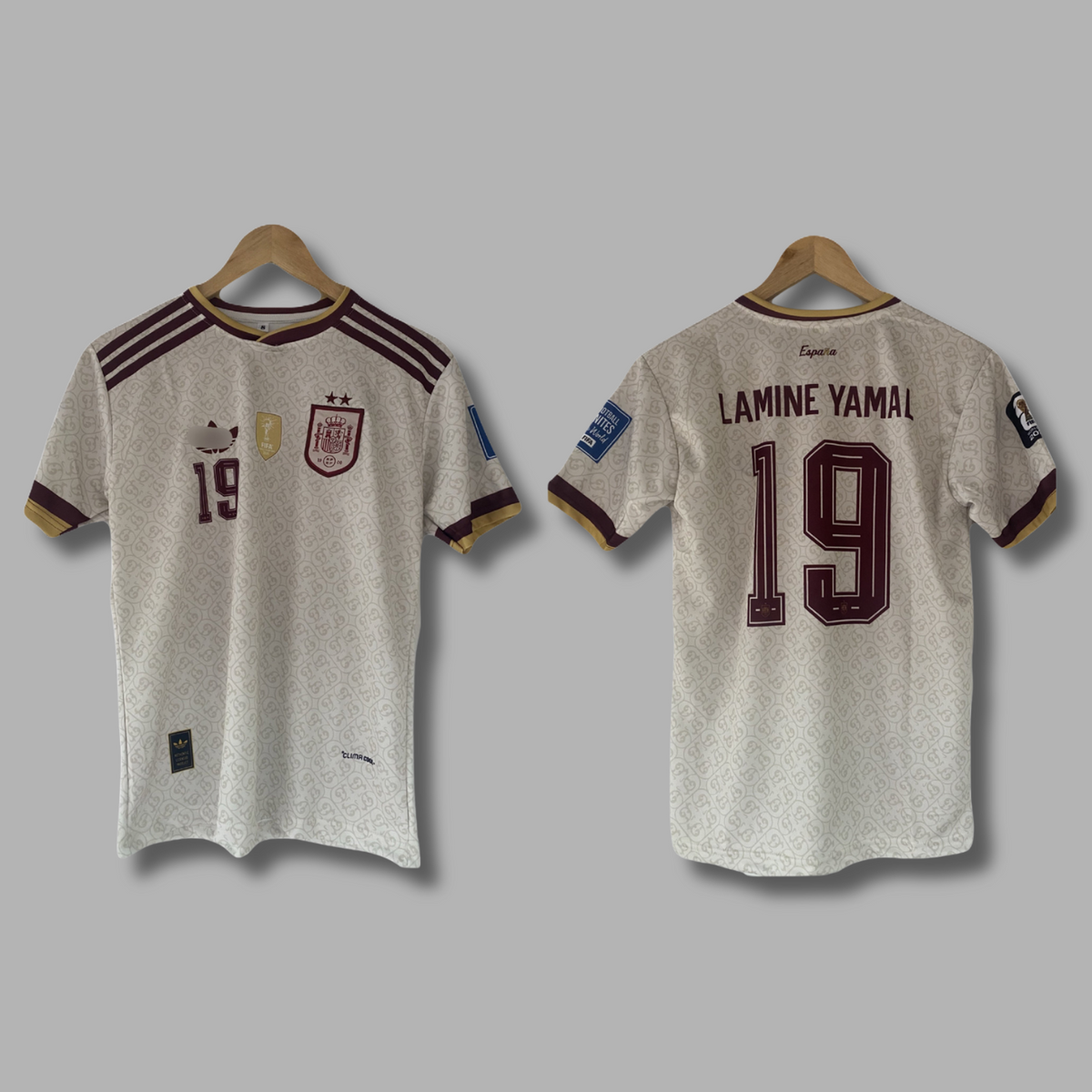 2 star Spain 2026 away Jersey Yamal | Jersey Kada p2161