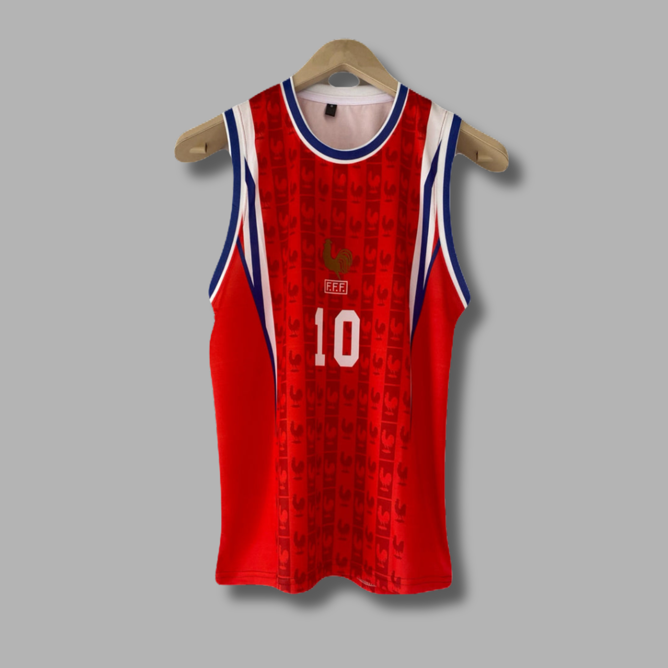 Zidane France Sleeveless Bibs Sublimation - P2355 | Jersey Kada