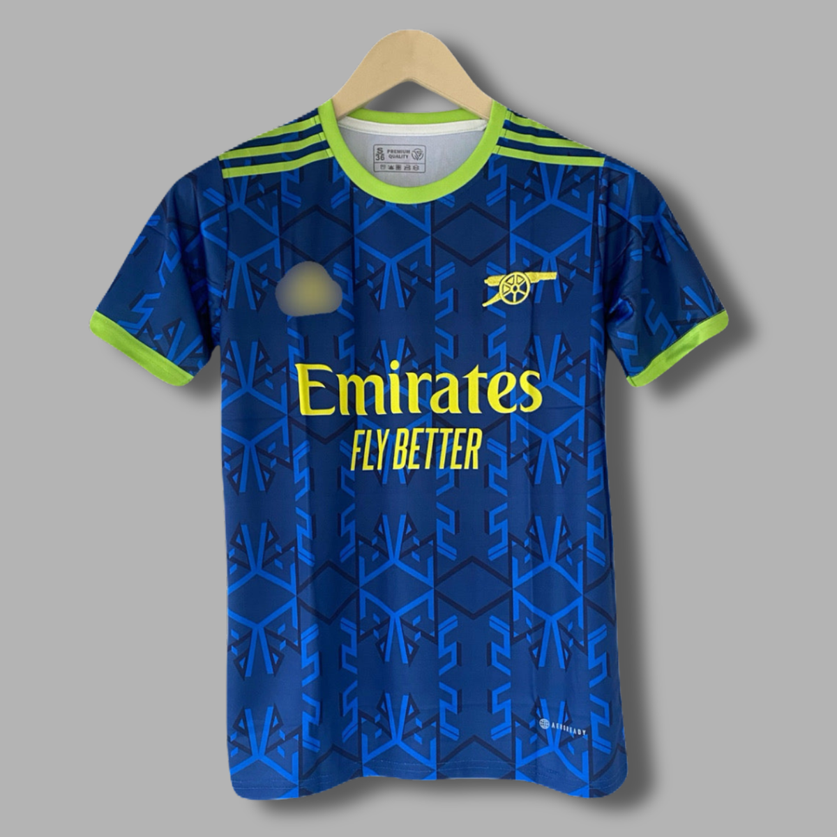Arsenal Third kit 2024-25 Half Sleeve Embroidery -P2289 | Jersey Kada