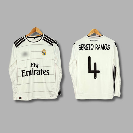 Realmadrid 2013/14 Sergio Ramos Full sleeve Sublimation-P194 | Jersey Kada
