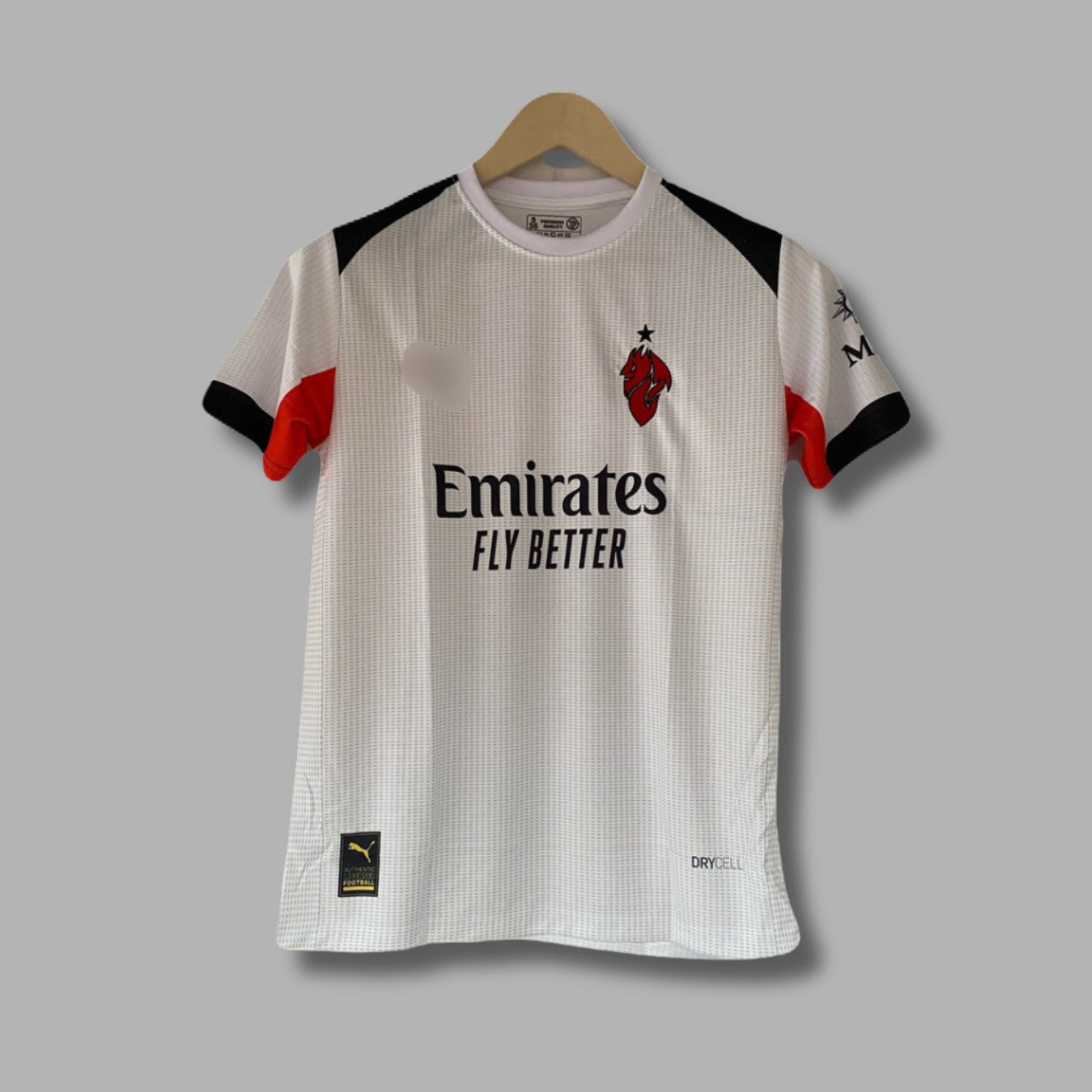 Ac Milan 2025/26 Away Modric Half Sleeve Embroidery - P2086 | Jersey Kada