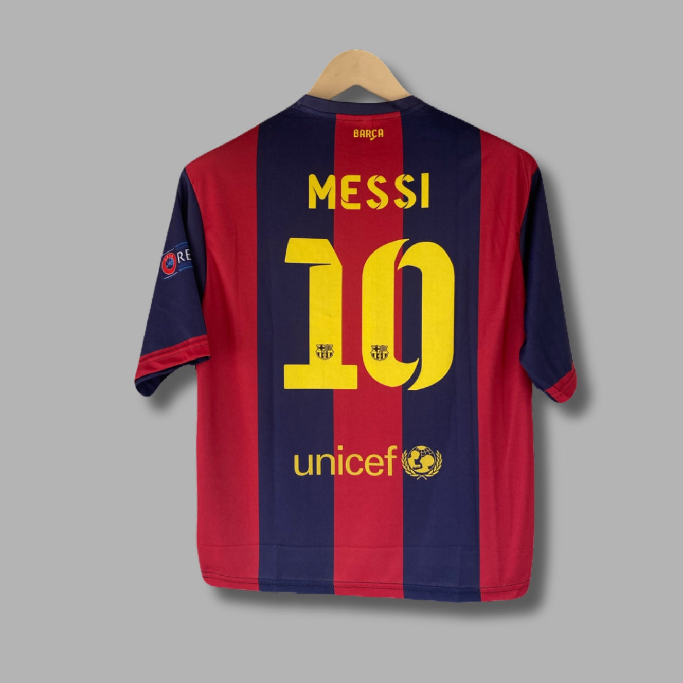 Barcelona 2014/15 Messi Five Sleeve Sublimation -P2135 | Jersey Kada