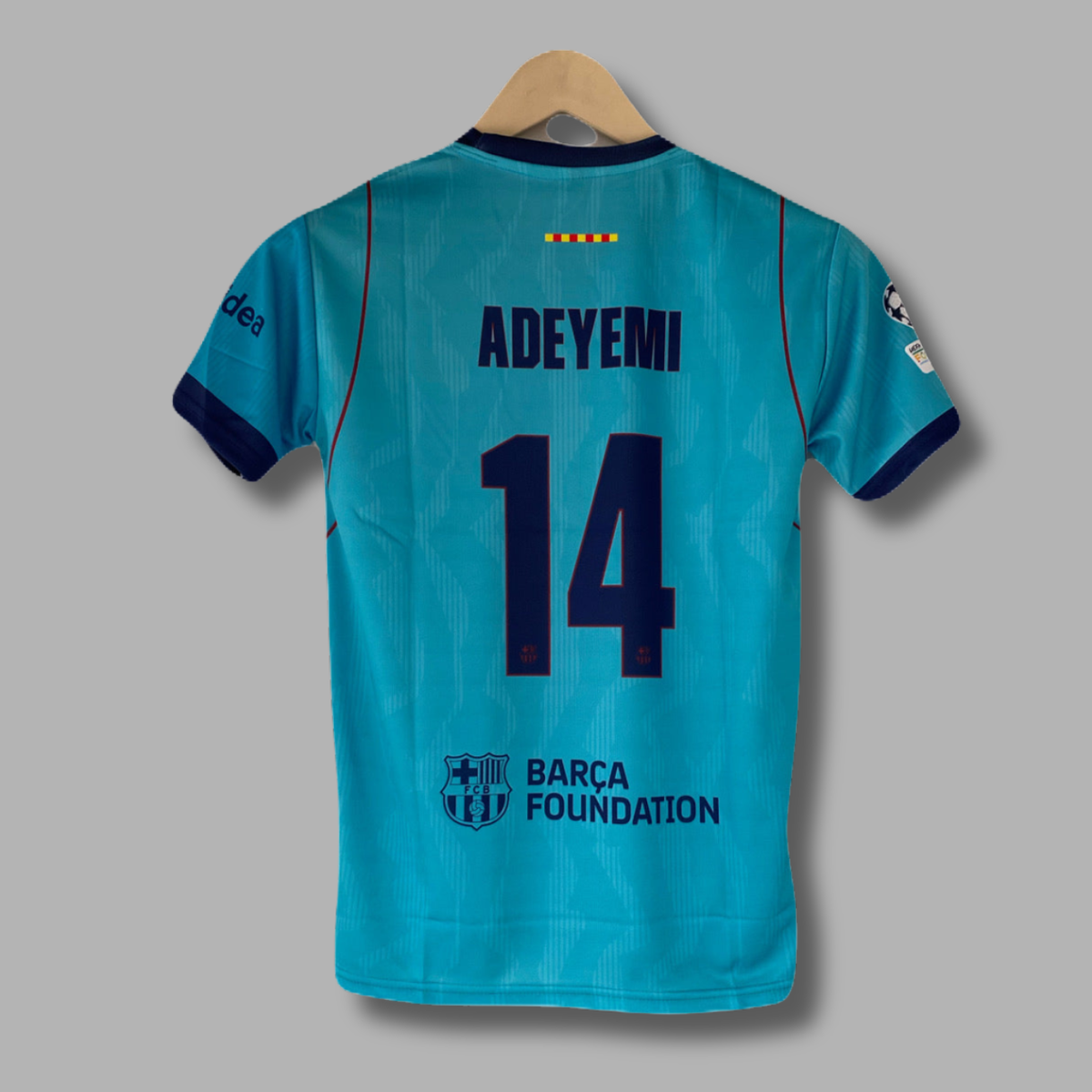 Adeyemi Barcelona 2026-27 Third kit Sublimation half sleeve - P2557 | Jersey Kada