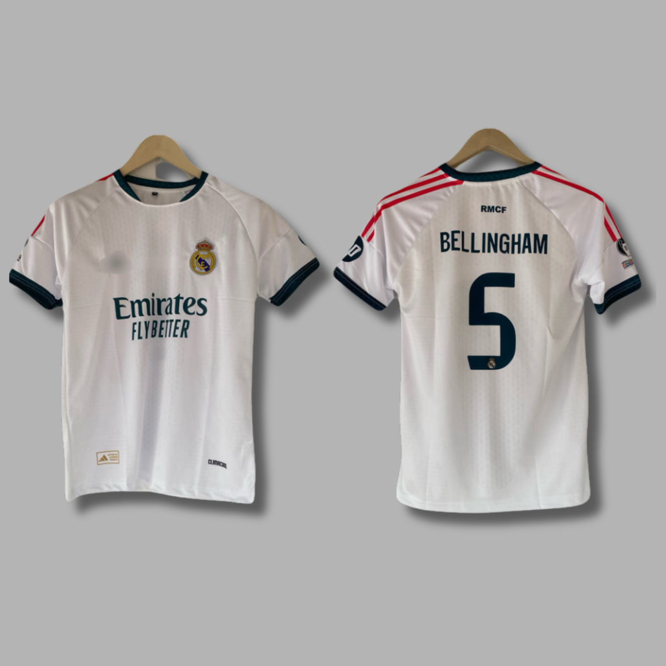 Bellingham Real Madrid 2026-27 Home Half Sleeve Embroidery- P2399 | Jersey Kada