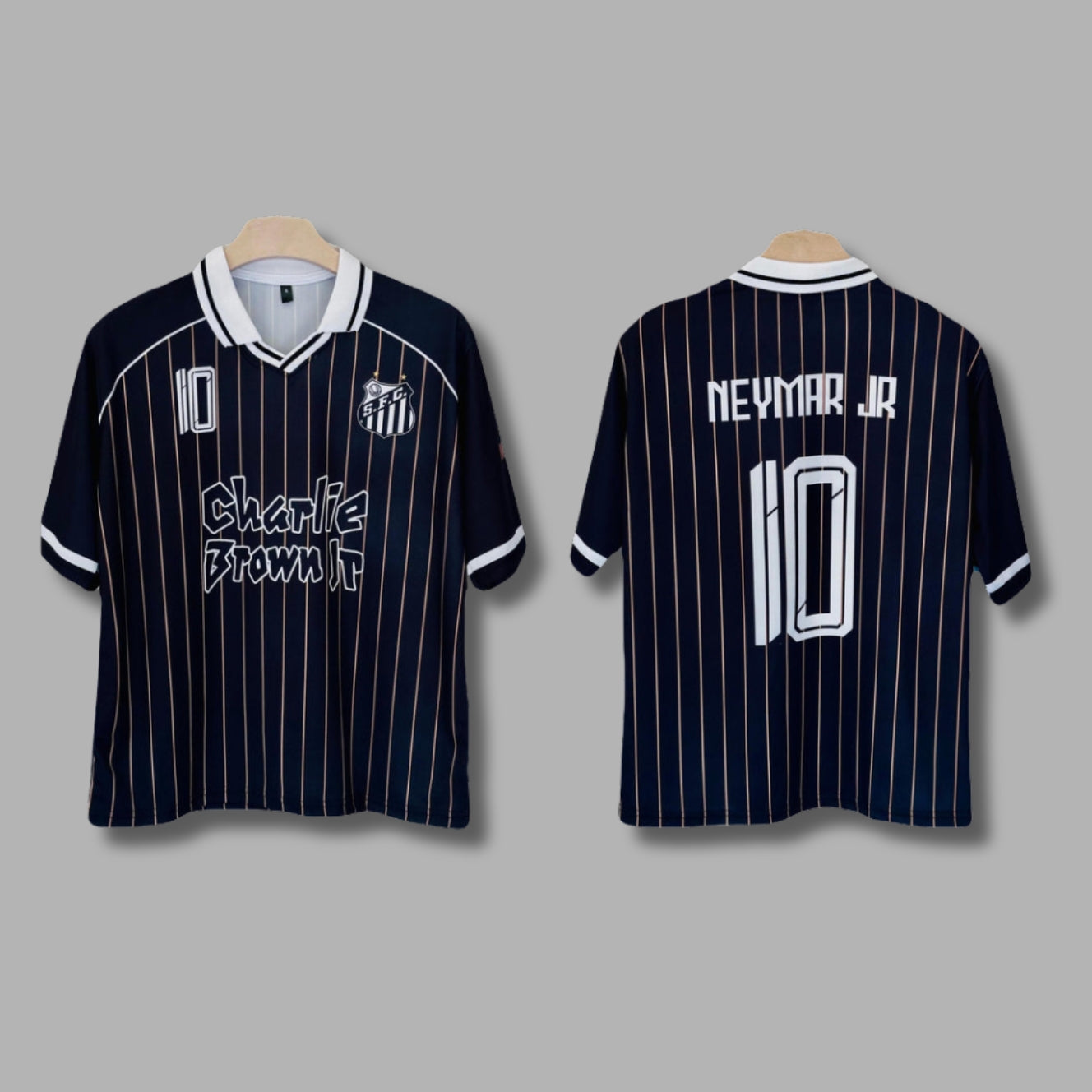 Santos Neymar charlie edition Collar five Sleeve Sublimation | Jersey Kada