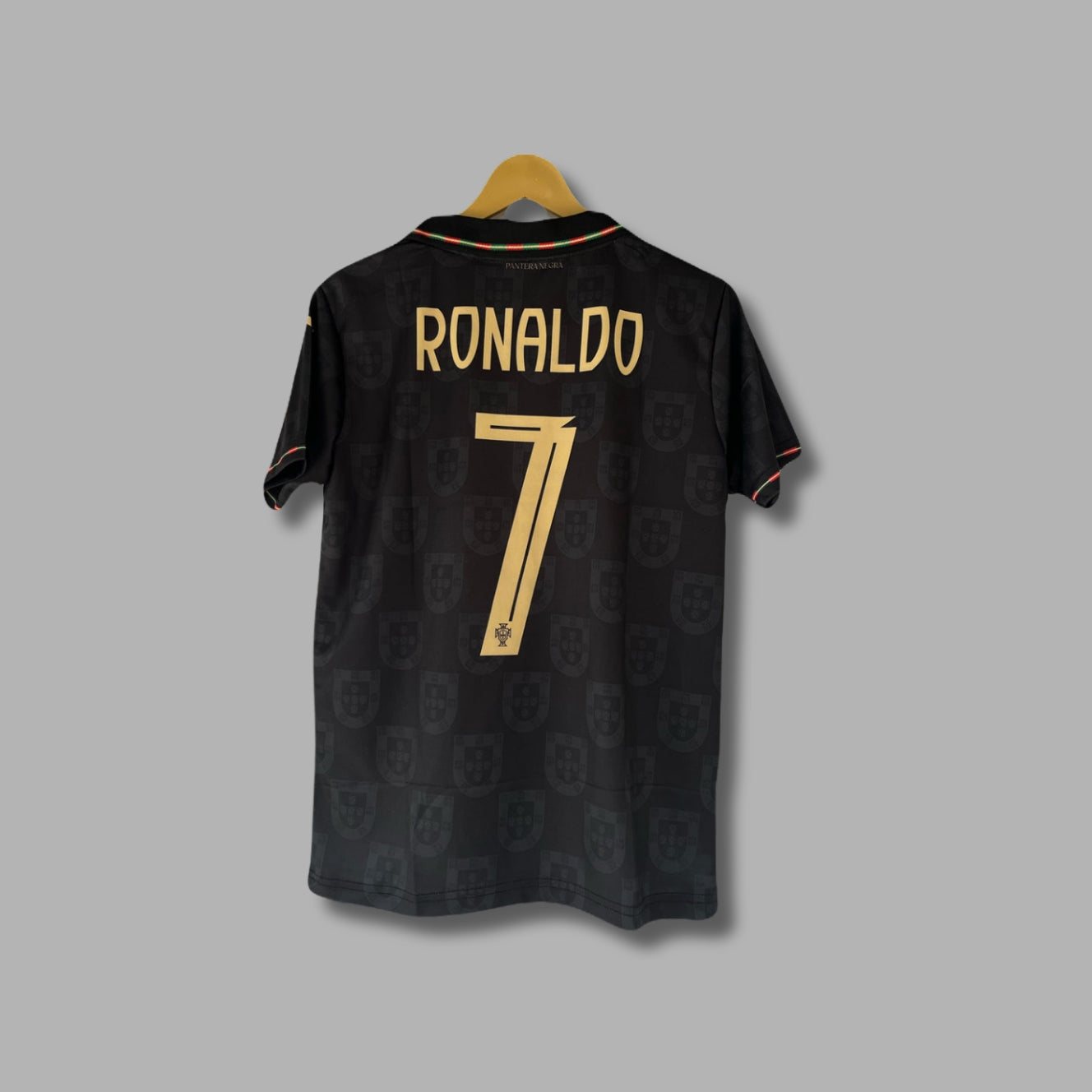 Portugal 2026 Third Kit Ronaldo Half sleeve Collar Embroidery P1350 | Jersey Kada