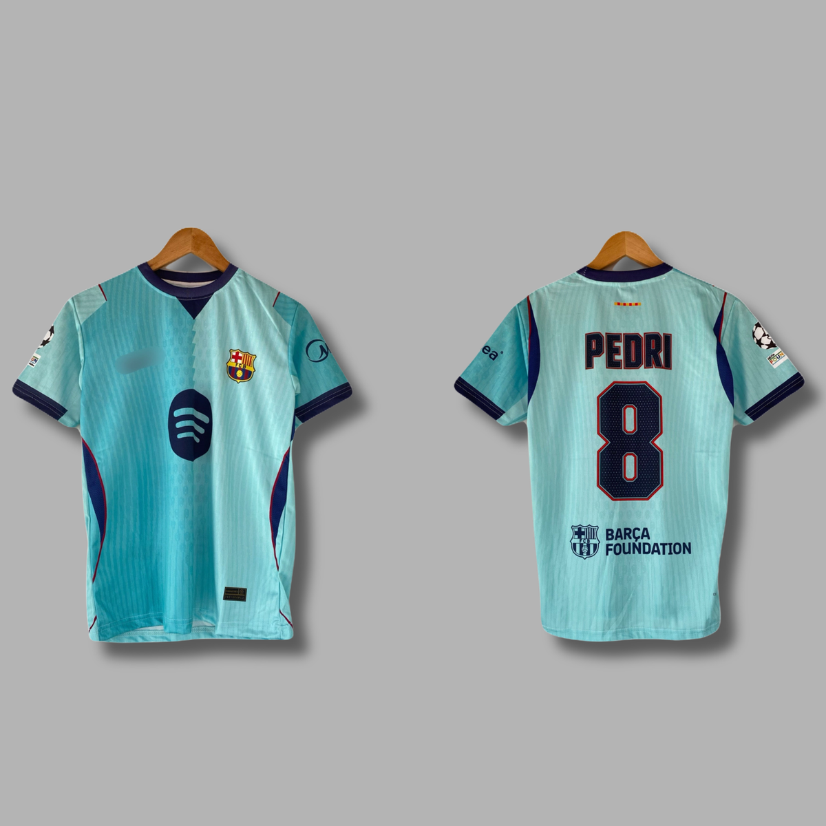Pedri Barcelona 2026-27 Third Half Sleeve Sublimation Jersey | Jersey Kada