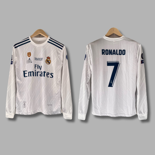 Ronaldo Realml Madrid 2018 UCL FINAL EDITION Full Sleeve Embroidery -P2369 | Jersey Kada
