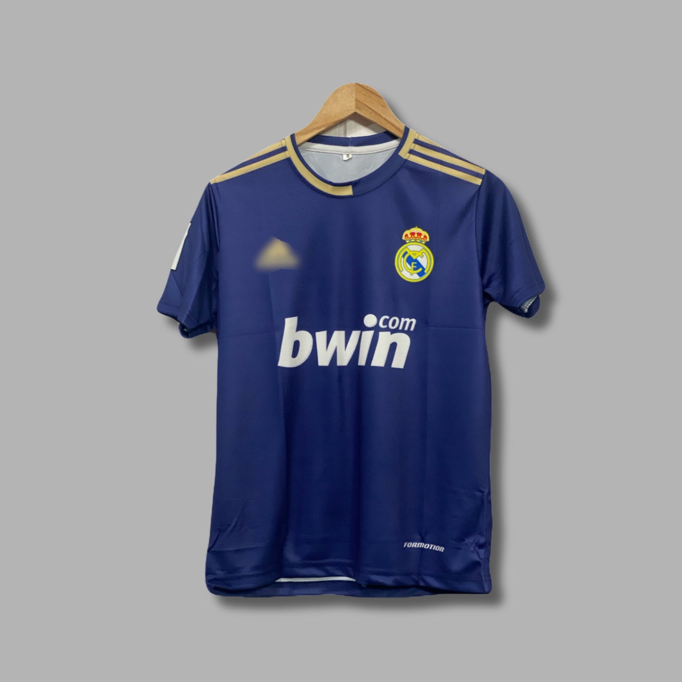 Real Madrid 2007-08 Away kit pepe Half sleeve Sublimation - P652 | Jersey Kada