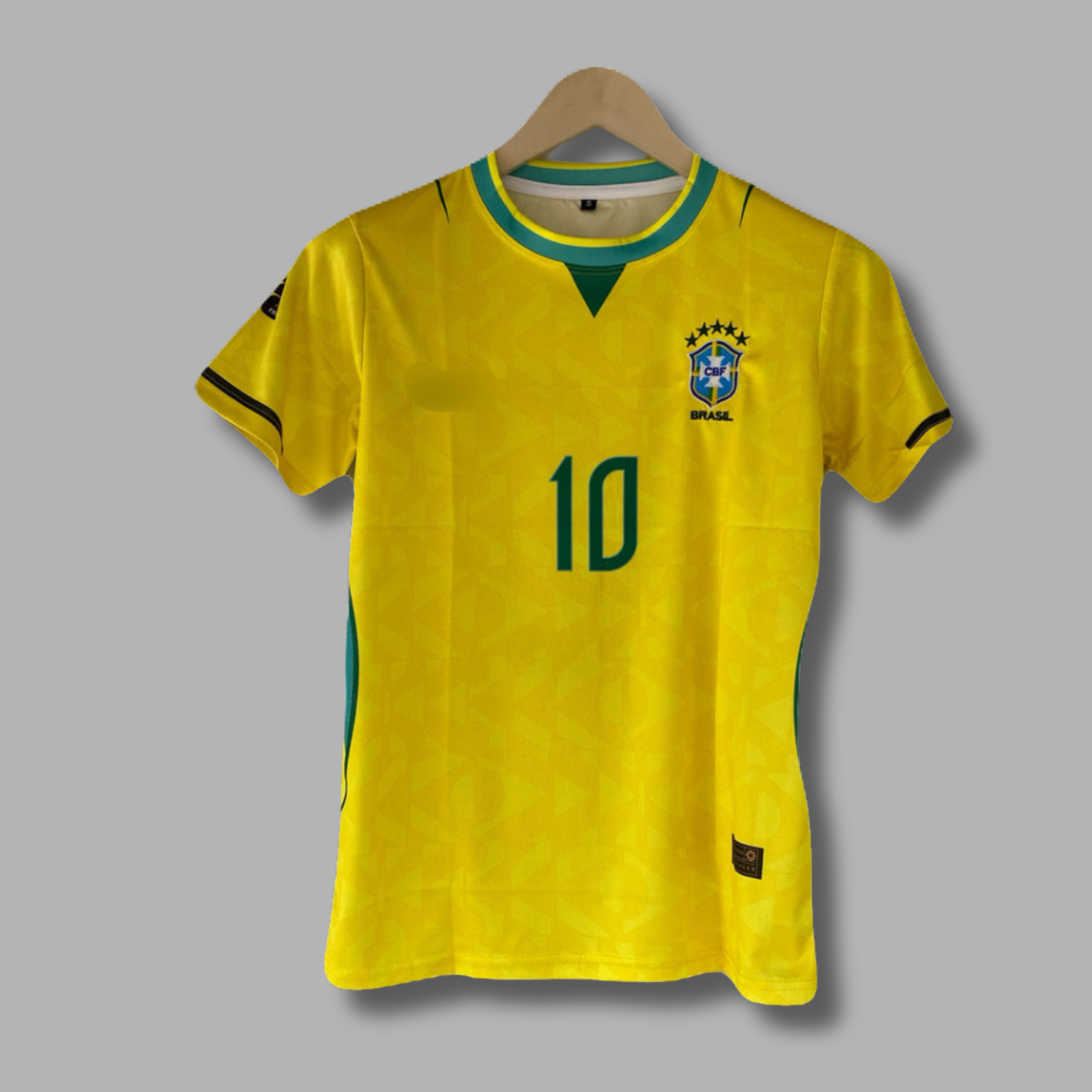 Neymar Jr Brazil 2026 WorldCup Home  Half Sleeve Embroidery -P2349 | Jersey Kada