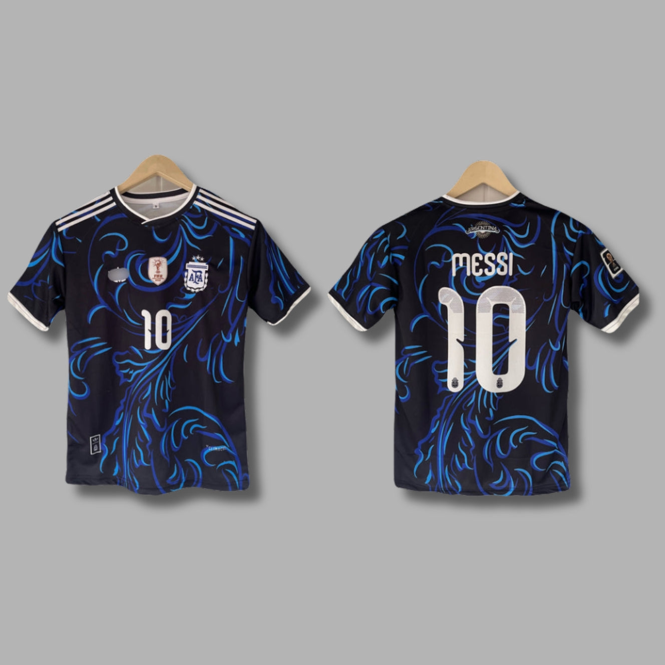 Argentina 2026 Messi Worldcup Away Half Sleeve Embroidery P1849| Jersey Kada