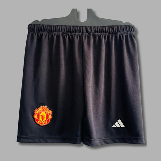 Manchester united 2018-19 Black shorts Embroidery P1127 | Jersey Kada