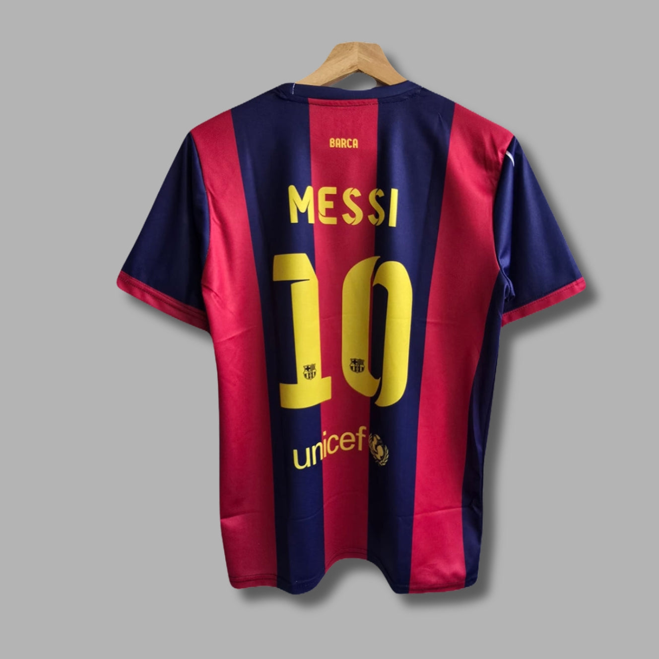 Barcelona 2015 Messi Half Sleeve Embroidery - P1035 | Jersey Kada
