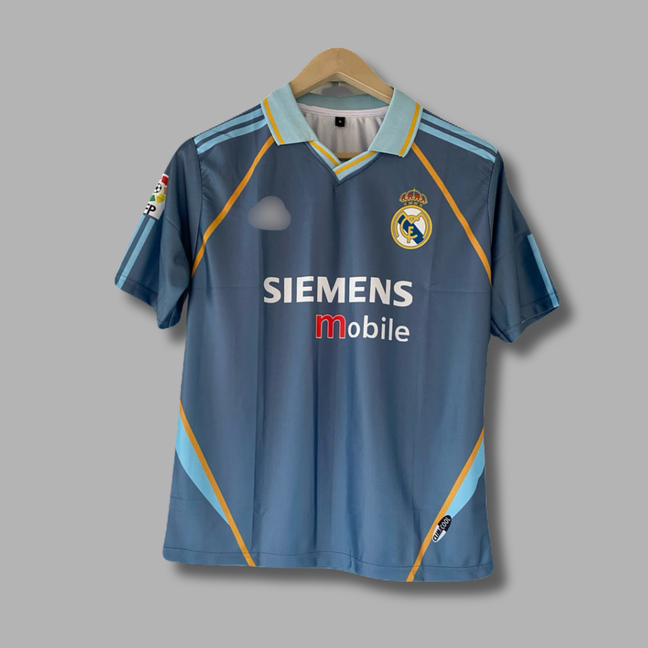 Beckham Real Madrid 2003/04 Five sleeve Collar Sublimation -P2187 | Jersey Kada