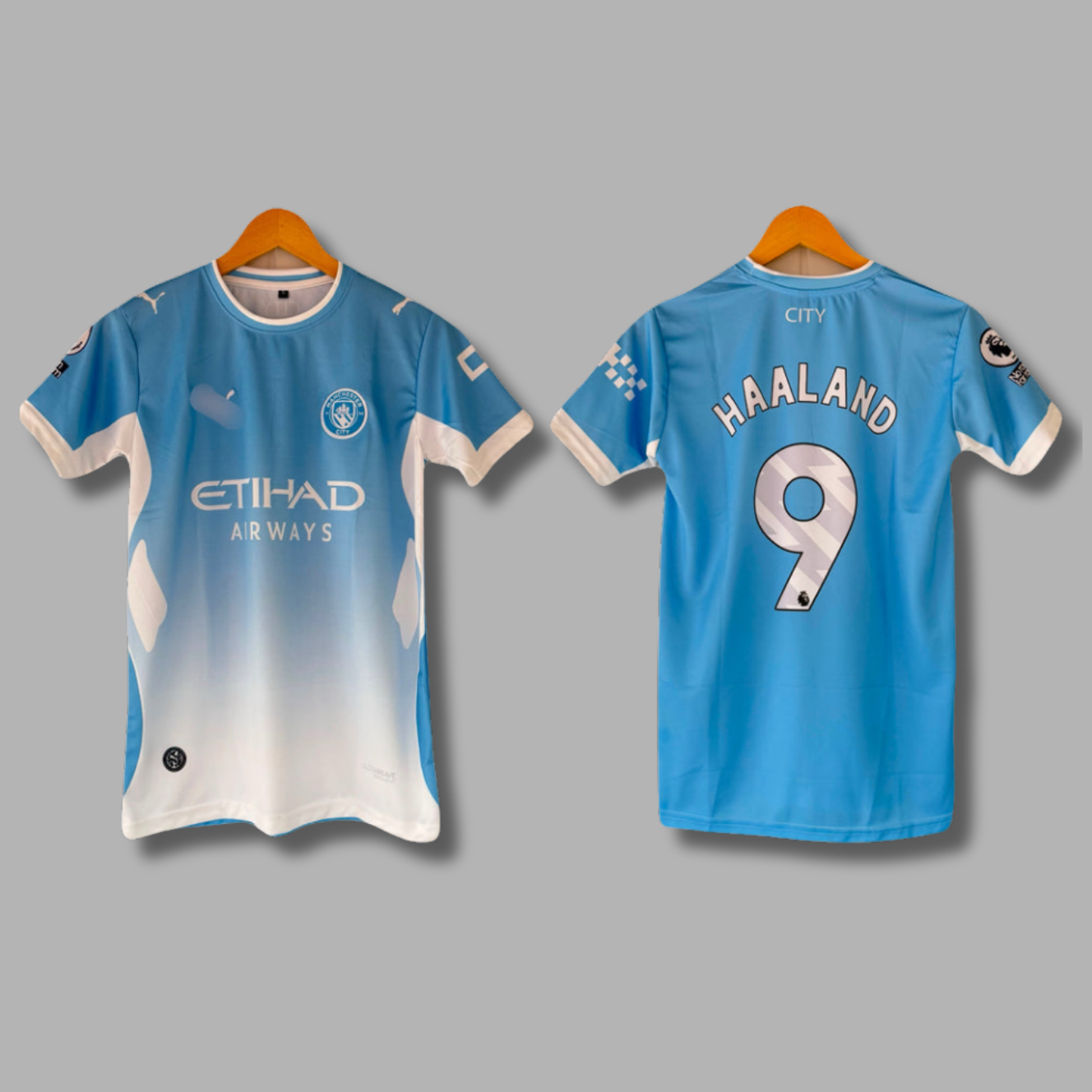 Haaland Manchester City 2026/27  Half Sleeve Embroidery - P2433 | Jersey Kada