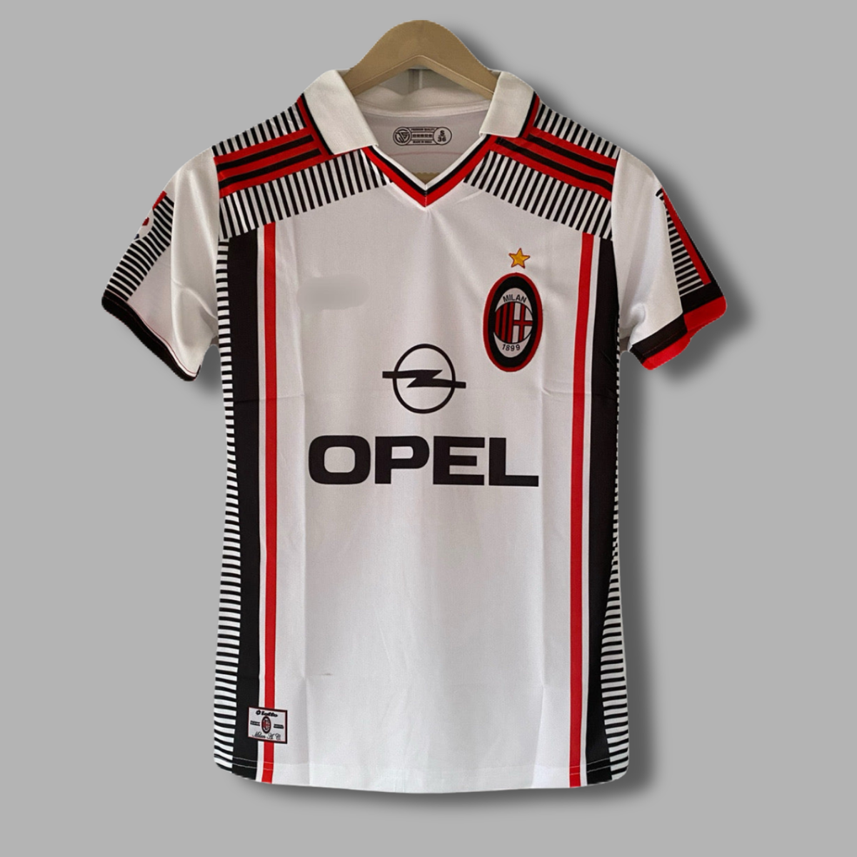 Maldini Ac milan collar type half sleeve sublimation jersey - P2096