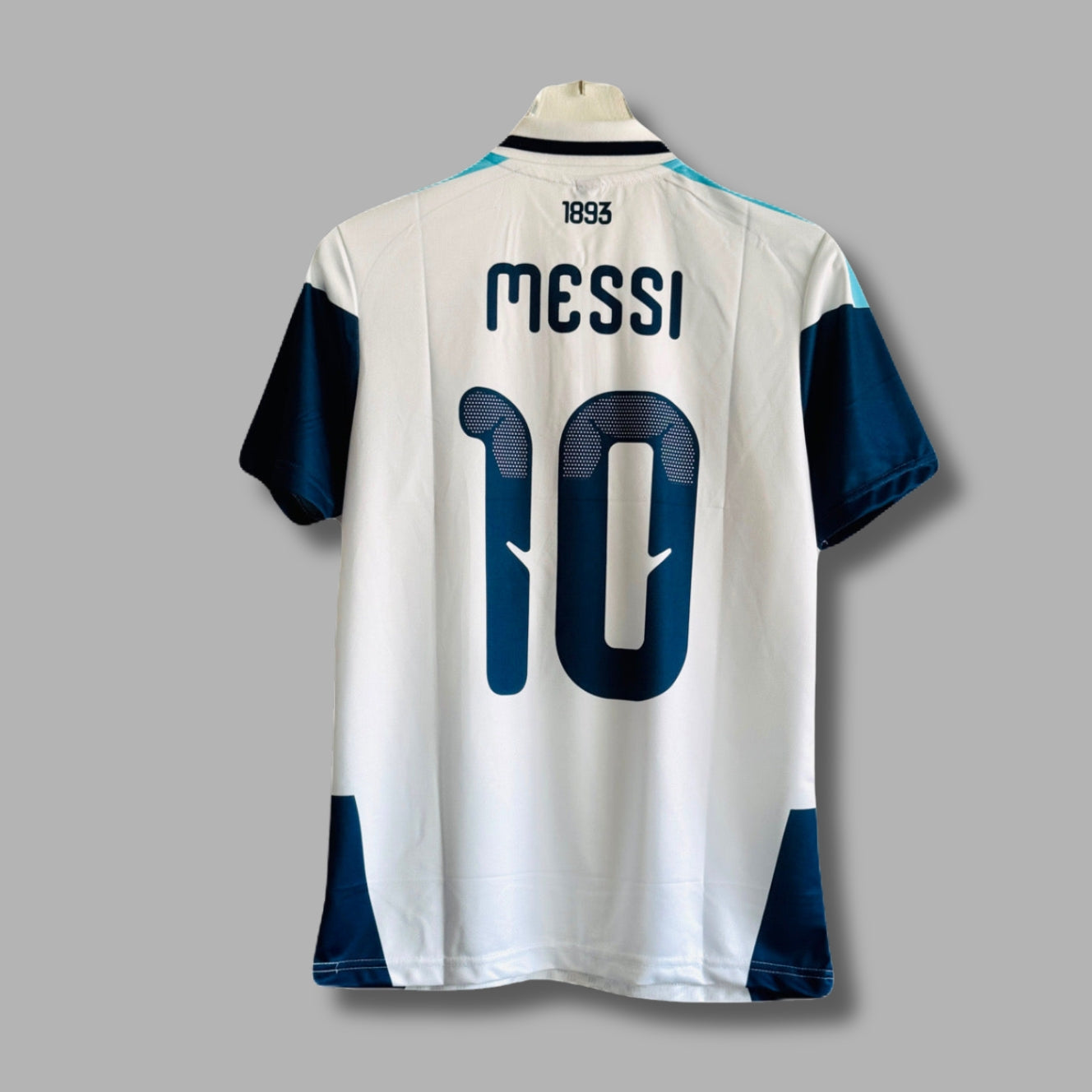 Argentina Training kit Messi Half Sleeve Collar Embroidery -P2009 | Jersey Kada