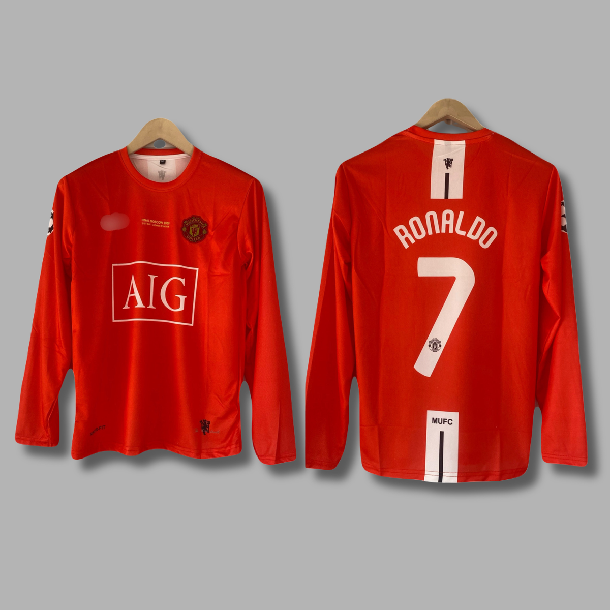Ronaldo Manchester United 2008 Full Sleeve Embroidery | Jersey Kada