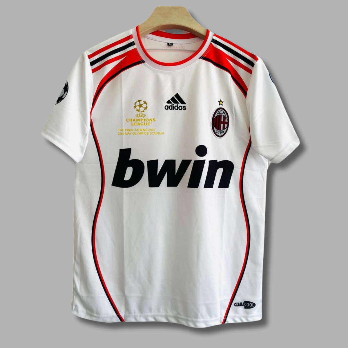 Ac milan 2006-07 Away kit Kaka Embroidery Half sleeve- P2577 | Jersey Kada
