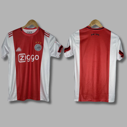 Ajax 2025/26 Home Plain Back Half Sleeve Embroidery - P1020 | Jersey Kada