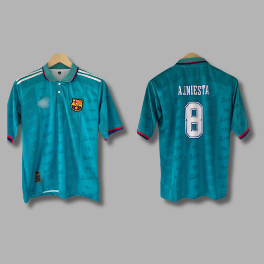 Barcelona 1995-1997 Concept kit Edition ineasta Jersey Five Sleeve Collar Embroidery | Jersey Kada