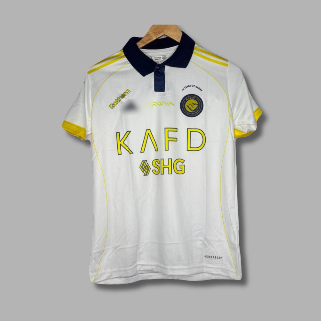 Al Nassr 2025-26 Third Kit Ronaldo Half Sleeve Collar Sublimation - P466 | Jersey Kada