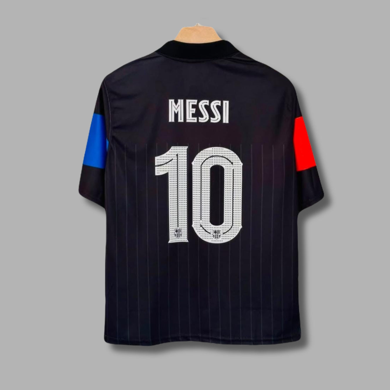 Barcelona Messi Special Edition Five Sleeve Collar Sublimation - P2164 | Jersey Kada