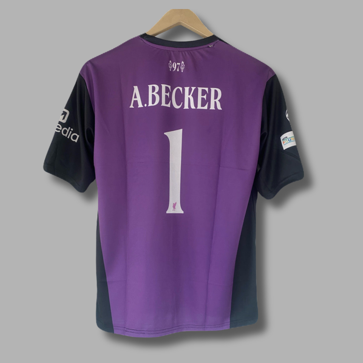 Allison Liverpool kit Five Sleeve sublimation - P2562 | Jersey Kada