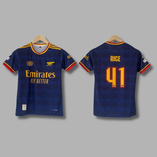 Rice Arsenal 2026-27 Away Jersey Half Sleeve Sublimation - P2463 | Jersey Kada