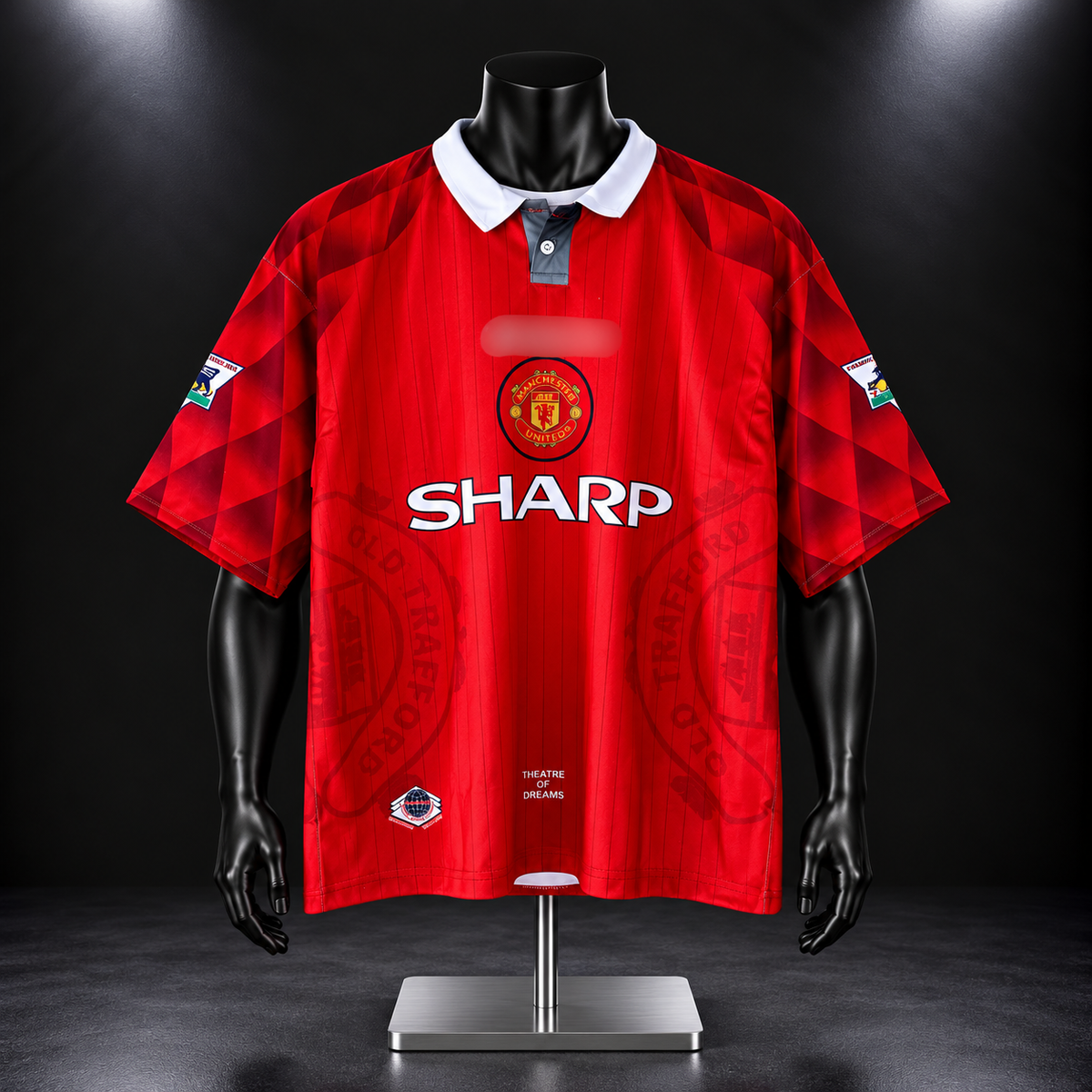Beckham Manchester united Five Sleeve collar Sublimation Jersey | Jersey Kada