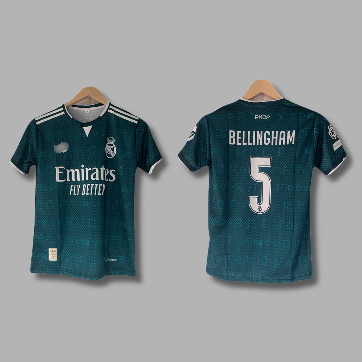 Bellingham Real madrid 2026-27 Away Jersey Half Sleeve Sublimation -  P2487 | Jersey Kada