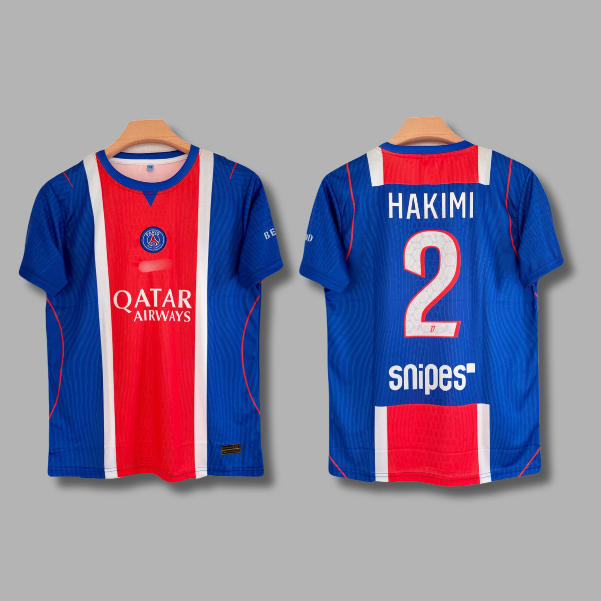 Hakimi PSG 2026-27 Home Kit embroidery half sleeve jersey - P2605 | Jersey Kada