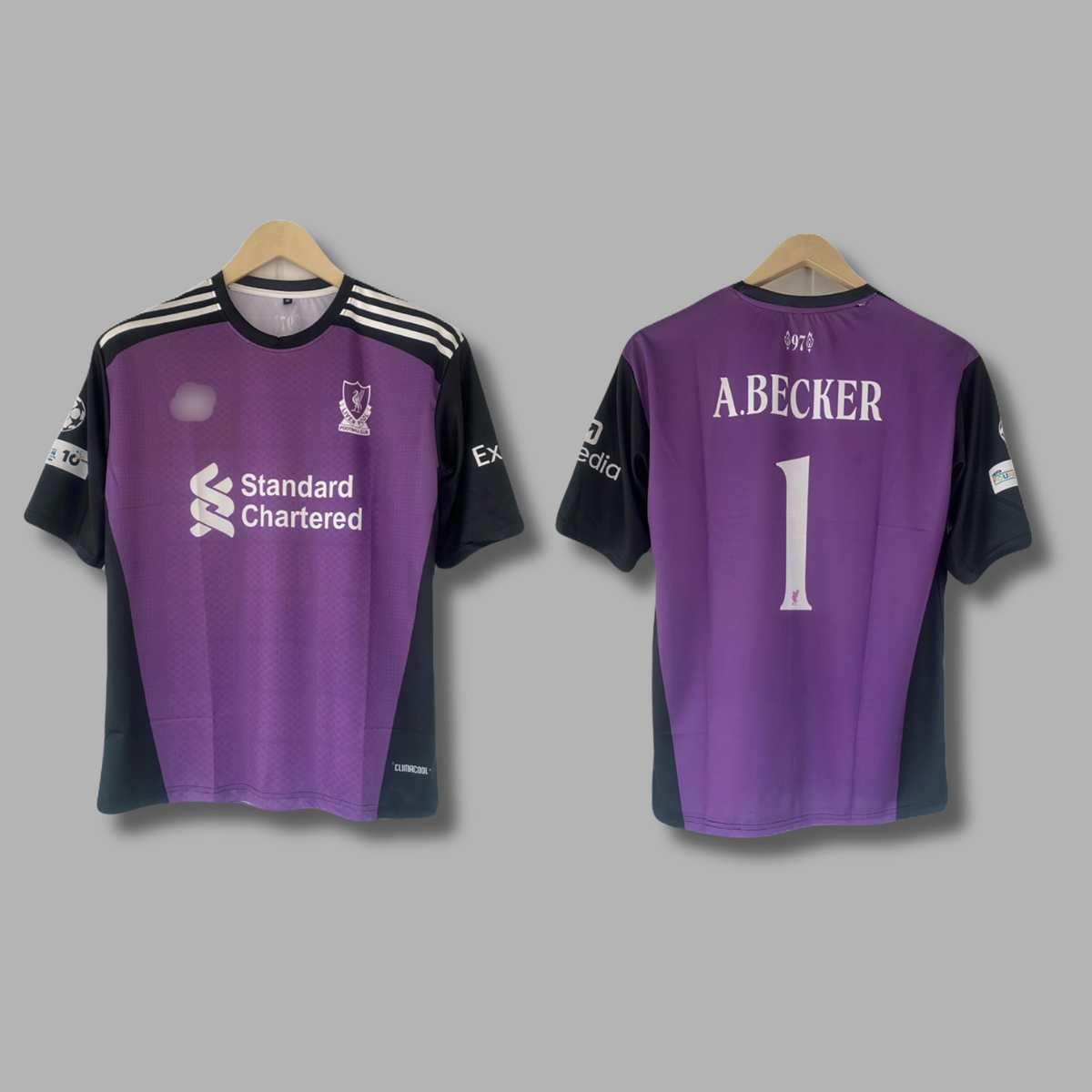 Allison Liverpool kit Five Sleeve sublimation - P2562 | Jersey Kada