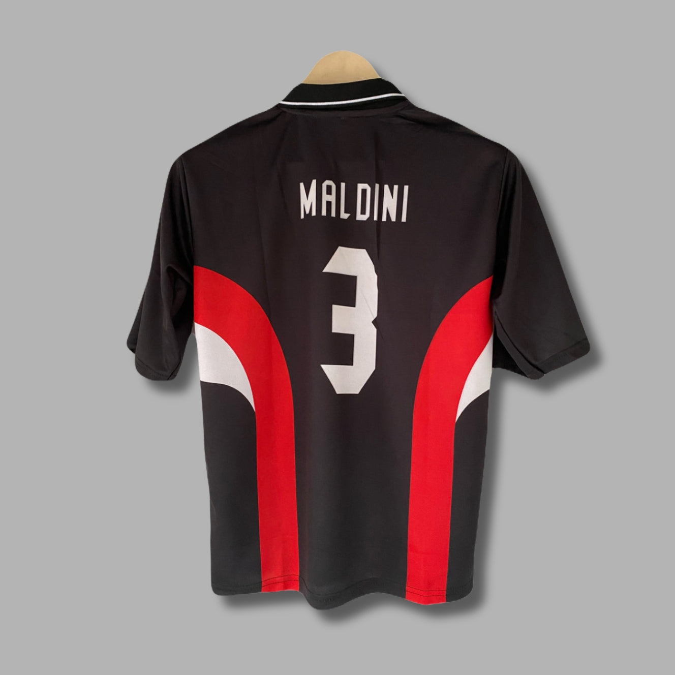 Ac Milan Maldini Special Edition Five Sleeve Collar Embroidery - P2064 | Jersey Kada