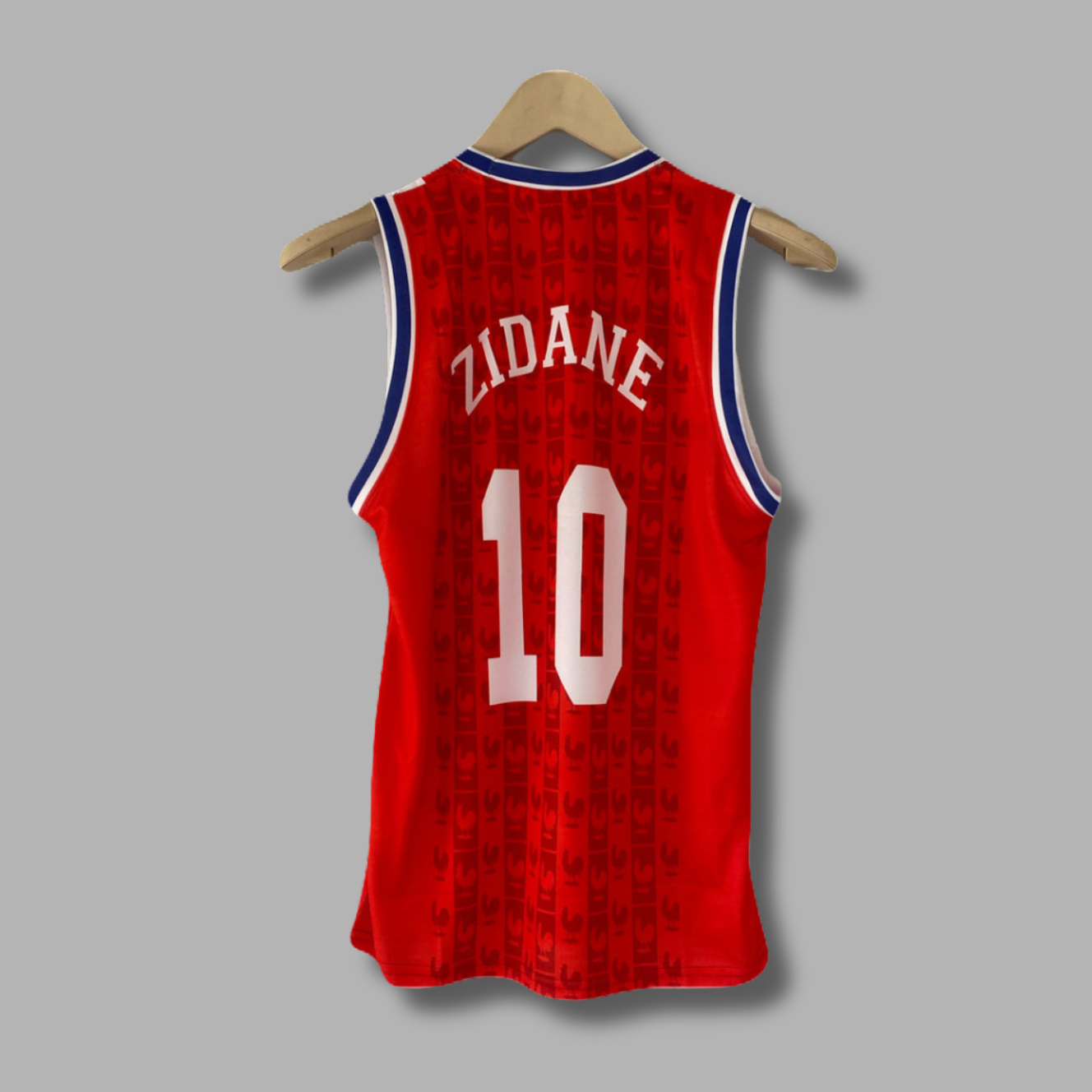 Zidane France Sleeveless Bibs Sublimation - P2355 | Jersey Kada