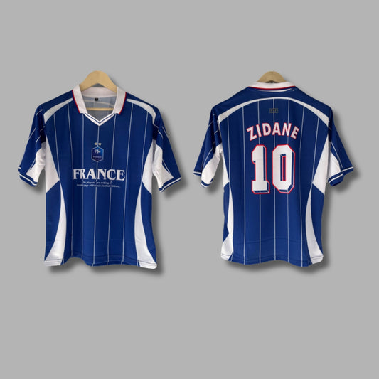 France 1998 Fantasy Edition jersey Zidane Five Sleeve Collar Sublimation | Jersey Kada