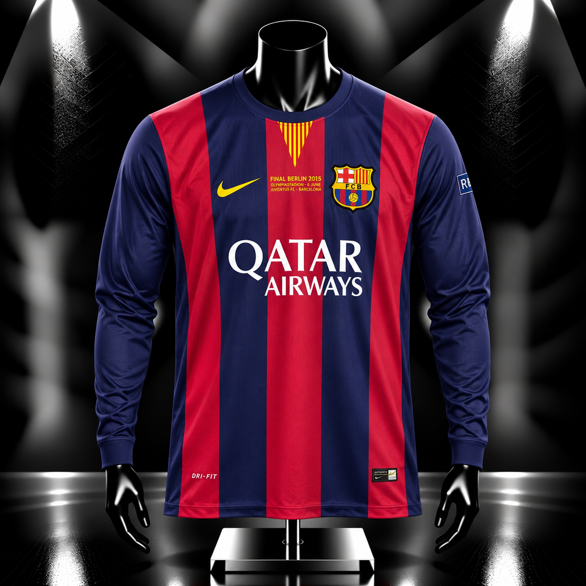 Barcelona 2014-15 Home Messi Full Sleeve Embroidery -P49 | Jersey Kada