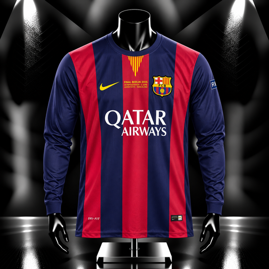 Barcelona 2014-15 Home Messi Full Sleeve Embroidery -P49 | Jersey Kada