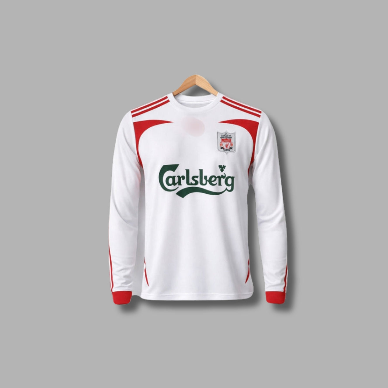 Liverpool 2007-08 Away kit Torres Full sleeve Embroidery P1171 |Jersey Kada