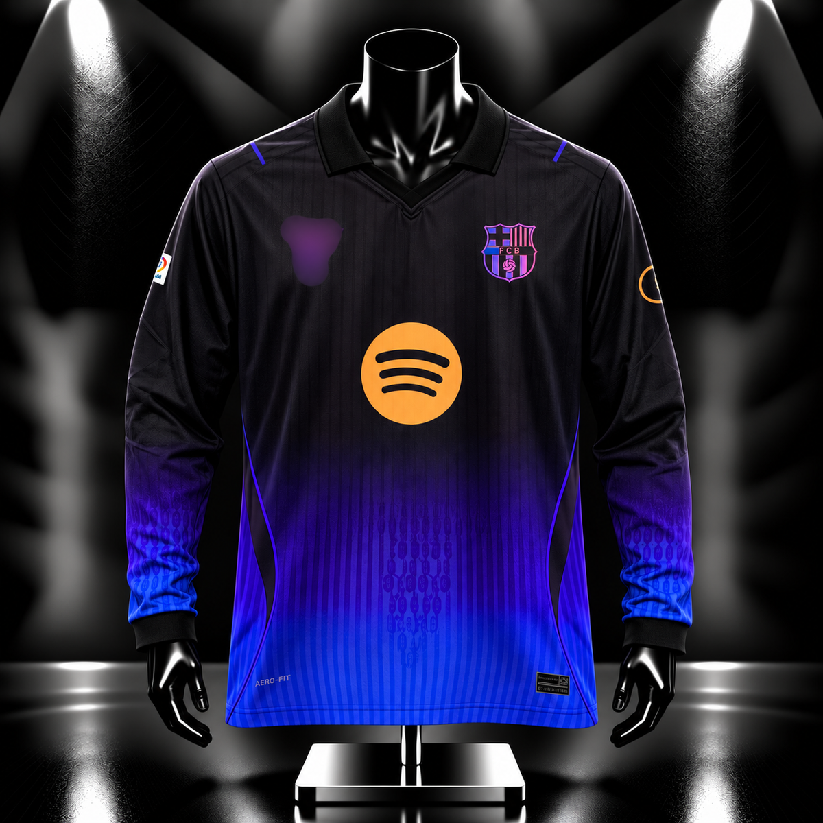 Yamal Barcelona 2026-27 Away kit full sleeve sublimation Jersey -P2535 | Jersey Kada