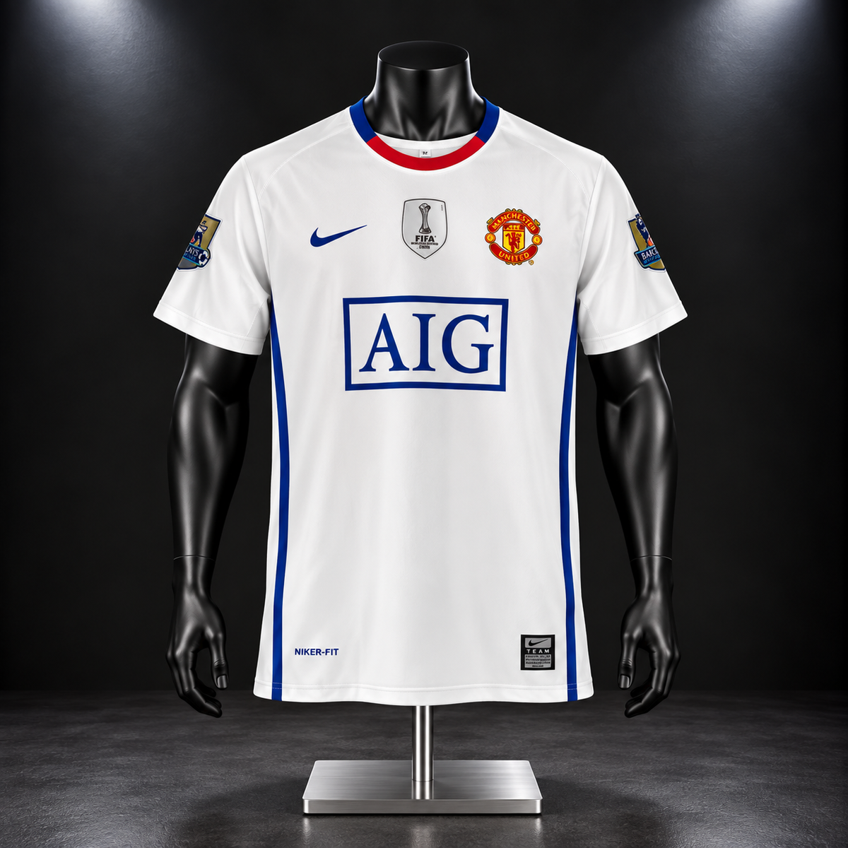 Ronaldo Manchester United 2008/09 Away Half Sleeve Sublimation P367 | Jersey Kada