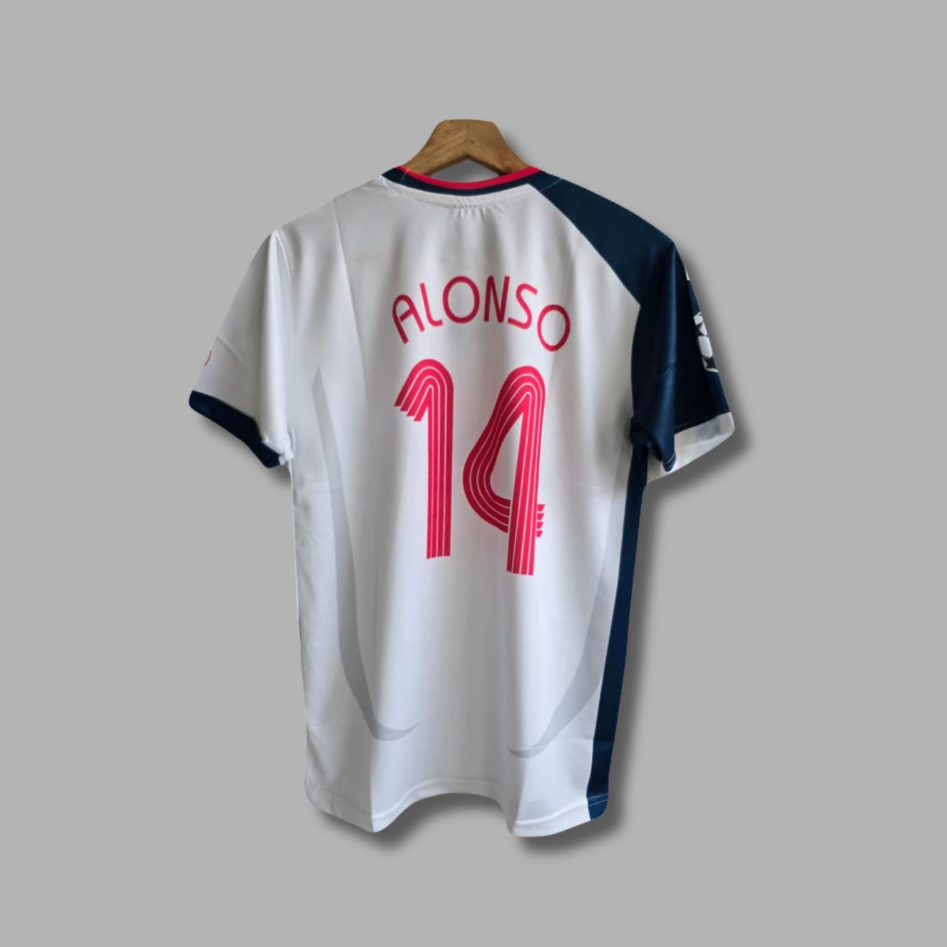 Liverpool 2006/07 away jersey Xabi Alonso Half Sleeve Embroidery -P328 | Jersey Kada