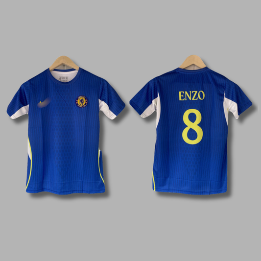 Enzo Fernandez Chelsea 2026/27 Home Half Sleeve Embroidery - P2149 | Jersey Kada